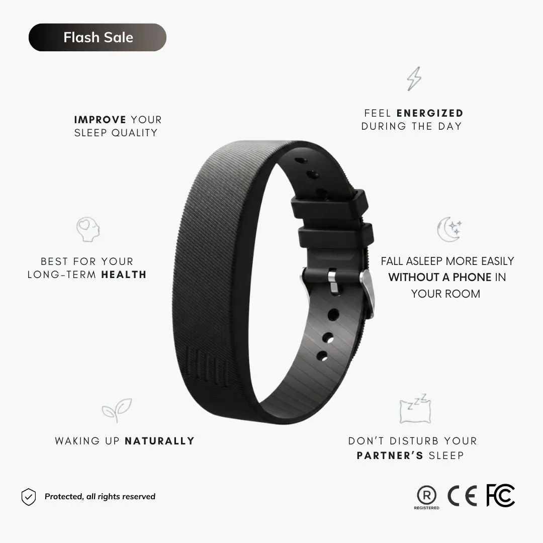 Lenvoshop Vibration Alarm Band — Wakes Heavy Sleepers Every Time