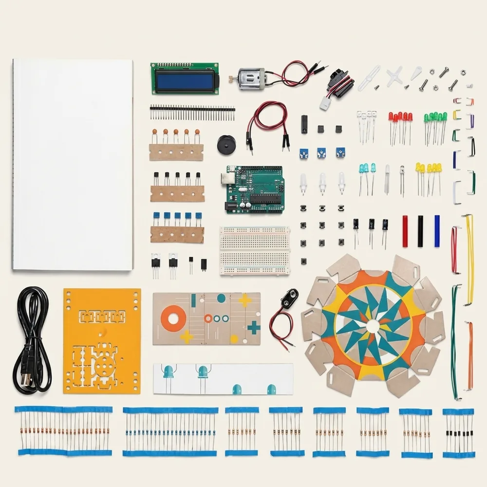 Electronics Starter Kit — 12 DIY Coding & Circuit Projects
